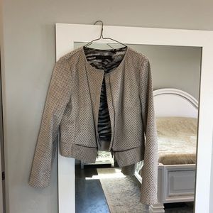 Nordstrom grey Swede jacket